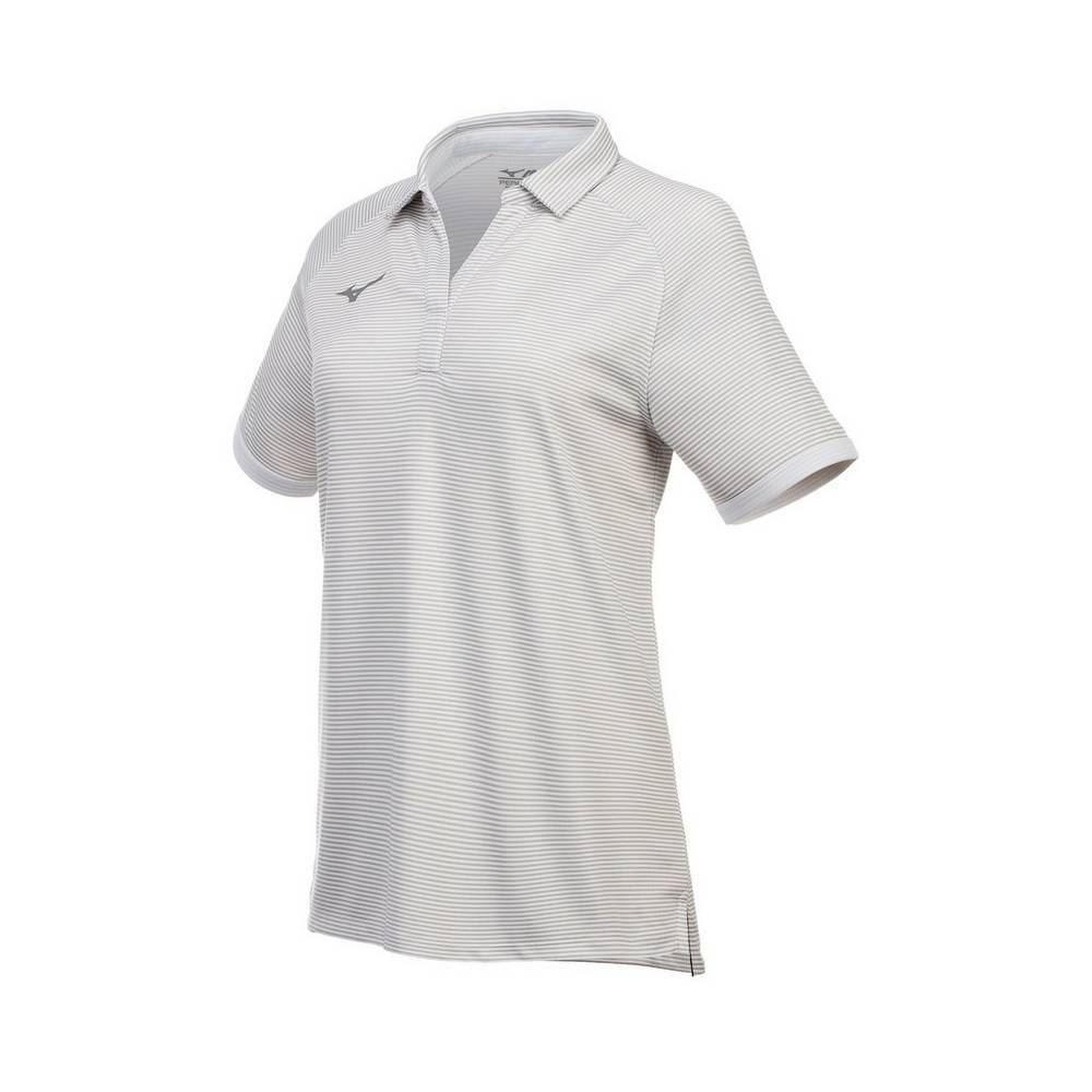 Polo Mizuno Scout Mujer Blancas Ofertas MWBS-45218